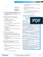 B2+ UNIT 6 Extra Grammar Practice Revision