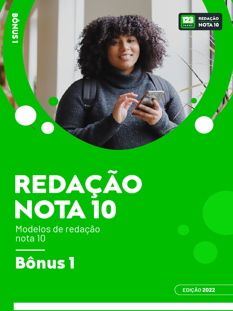 Modelos de Redação Nota 10 2022 | PDF