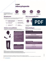 Immuun Trombocytopenie (ITP) Infographic Novartis