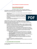 Le Numérique Dans L'entreprise Et La Protection Des Personnes