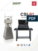 CSI-91 Non-Combustibility Apparatus Brochure