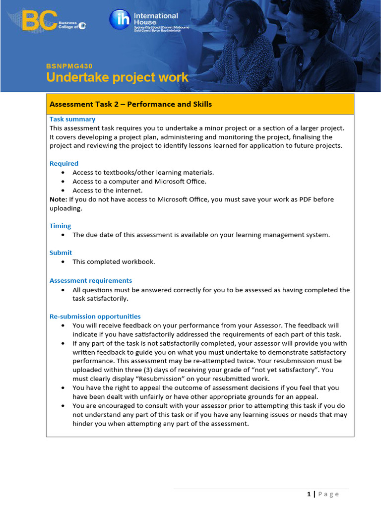 Eco-Conscious Expo Project Assessment Guide | PDF | Project Management ...