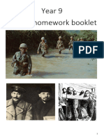Year 9 History Homework Booklet