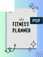 Fitness Planner Pack