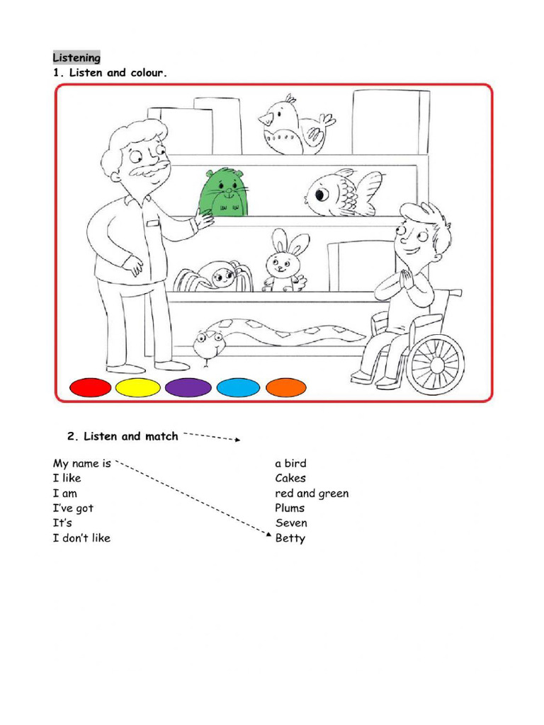 family and friend starter final test | PDF