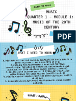 Music Quarter 1 Module 1