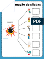 Formação de Sílabas Onomatopeia - Sem Letras