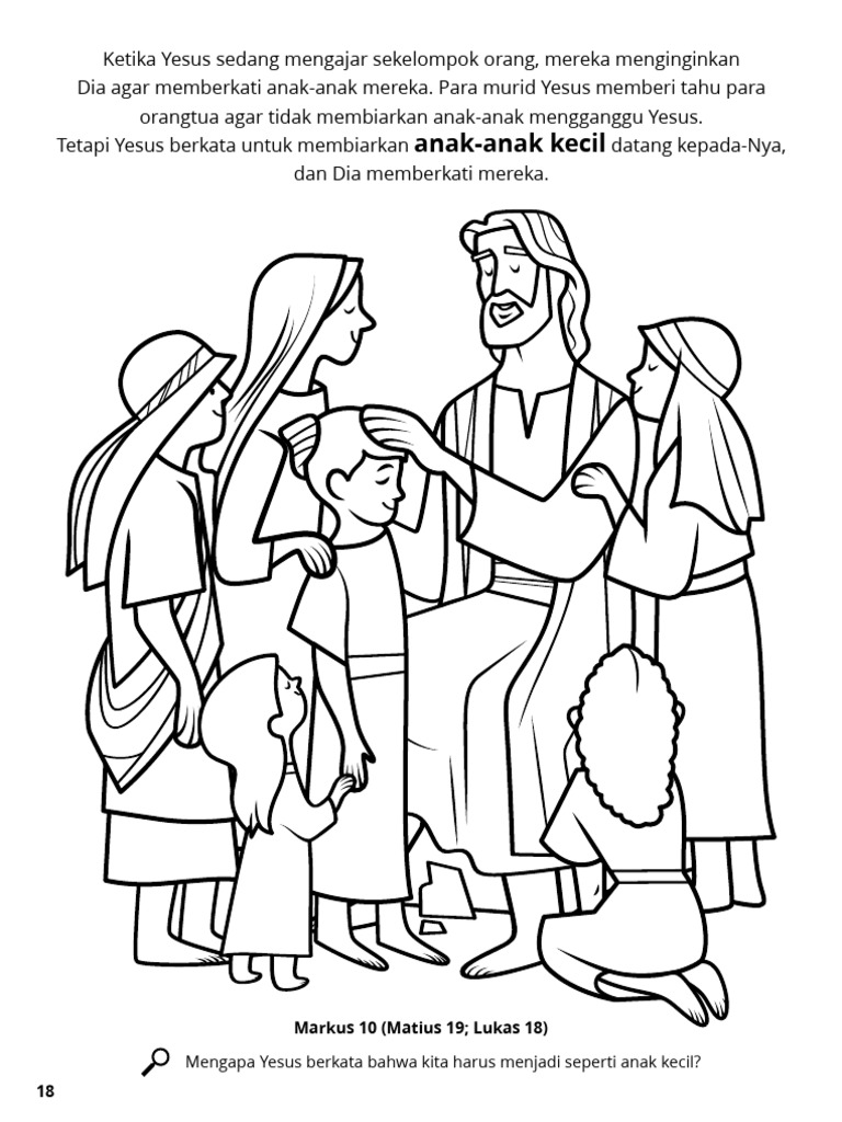 Yesus Memberkati Anak-Anak Kecil | PDF