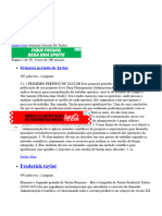 Primeiro Periodo de Taylor - Trabalhosfeitos