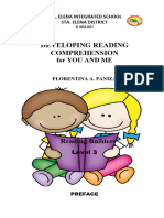 Reading Builder Level 3 Developing Reading Ccomprehension For You and Me