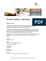Programa_Escrita Criativa – Iniciação_5F Tarde_Paulo Martins_Primavera 2024