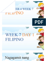 q4 Week7 Filipino