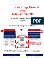 Estados de Excepción en El Perú-Donayre