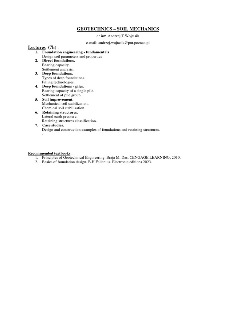 Soil Mechanics Ii 2024 Pdf