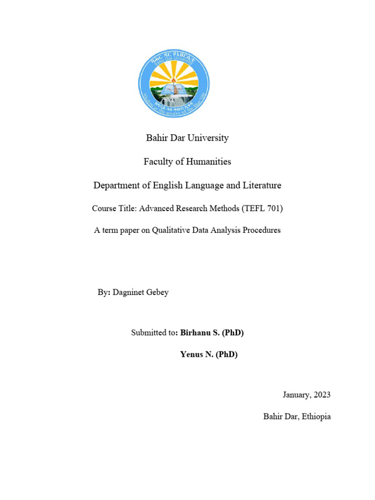 Qualitative Data Analysis Pdf Free Download