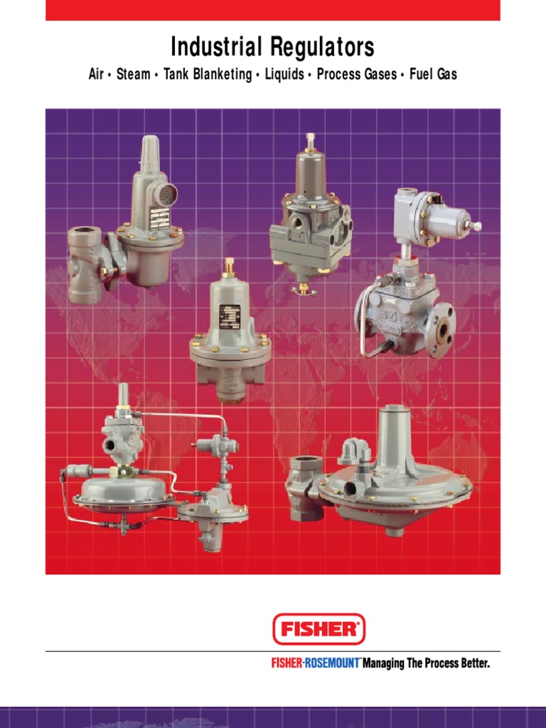 Industrial Regulators Air Steam Tank Blanketing Liquids Process Gases