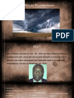 An African Thunderstorm