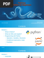 ML Python Beginners 01 2024