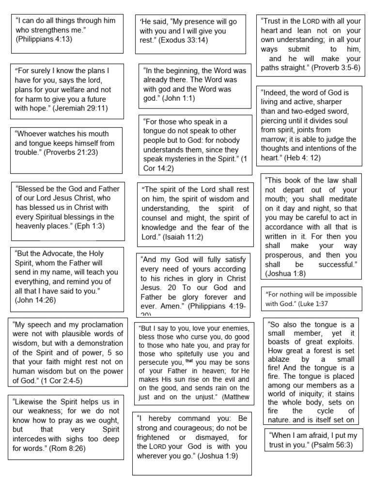 Scriptures | PDF | God The Father | Jesus