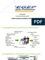 PCP - 01 Planejamento e Controle Da Produção
