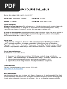 UI UX Course Syllabus 24