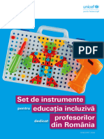 UNICEF Romania Set de Instrumente Pentru Educatia Incluziva