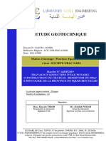 Rapport Géotechnique