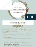 Clot Retraction