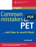 Cambridge Common Mistakes at Petpdf