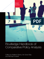 Marleen Brans, Iris Geva-May, Michael Howlett - Routledge Handbook of Comparative Policy Analysis-Routledge (2017)-1