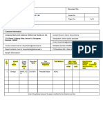 Eurofins Analytical Services India Pvt. LTD.: Document No.