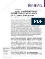 Dietary Fats and Cardiometabolic Disease - Mechanisms and Effects On Risk Factors and Outcomes