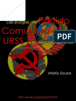 SOUZA Mario Las Purgas en El P Comunista Urss Decada de 1930