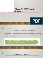 Slide - Sistemas Computacionais