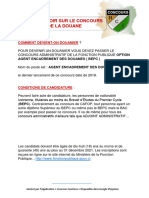 Tout Savoir Sur Le Concours de La Douane