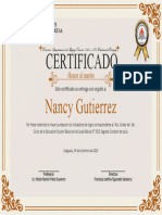 20 Certificado Honor Al Merito Elegante Beigs