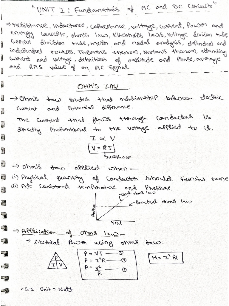 Ece247 Unit 1 | PDF