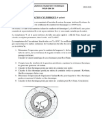 Sujet de Transfert Thermique Des GIM 2022 2023