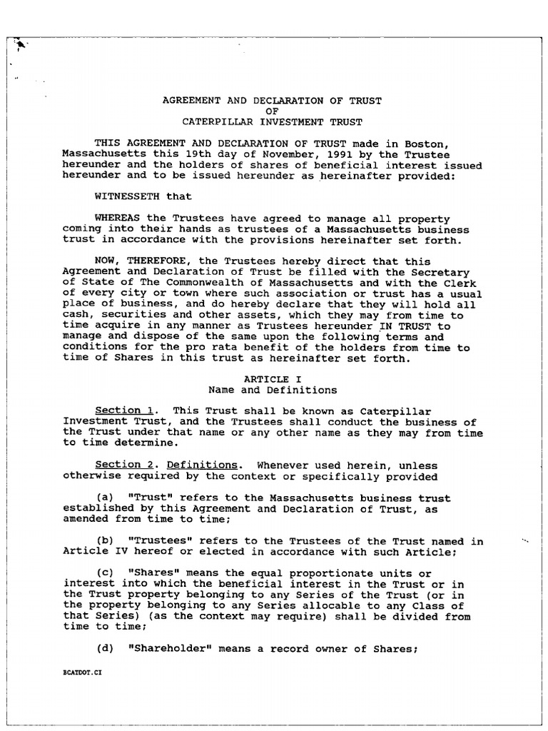 Investment Trust Filed PDF