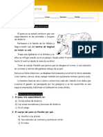 Evaluacion Diagnostica Lengua Española 6to A 2023-24