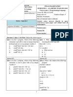 19-20, HK1 - C Programming Language