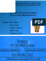 02 - Importancia Foniátrica en La Voz Profesional - 2006