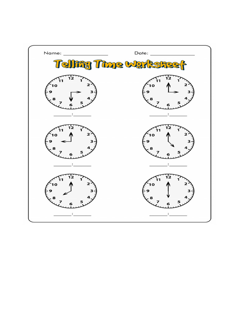 Printablee.com Math Second Worksheet 2nd Grade Time 130107.Jpg | PDF