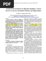 Curtain Wall Installation For High-Rise Buildings-Critical Review of Current Automation Solutions and Opportunities