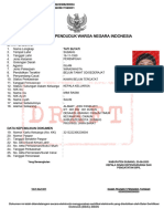 Biodata Penduduk Warga Negara Indonesia