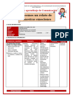 5° SESIÓN DE APRENDIZAJE - LUNES 1 DE ABRIL DEL 2024