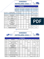 Quadro de Horários Hotelaria 2024.1 Salas - Novo