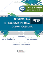 Culegere teste INFORMATICA