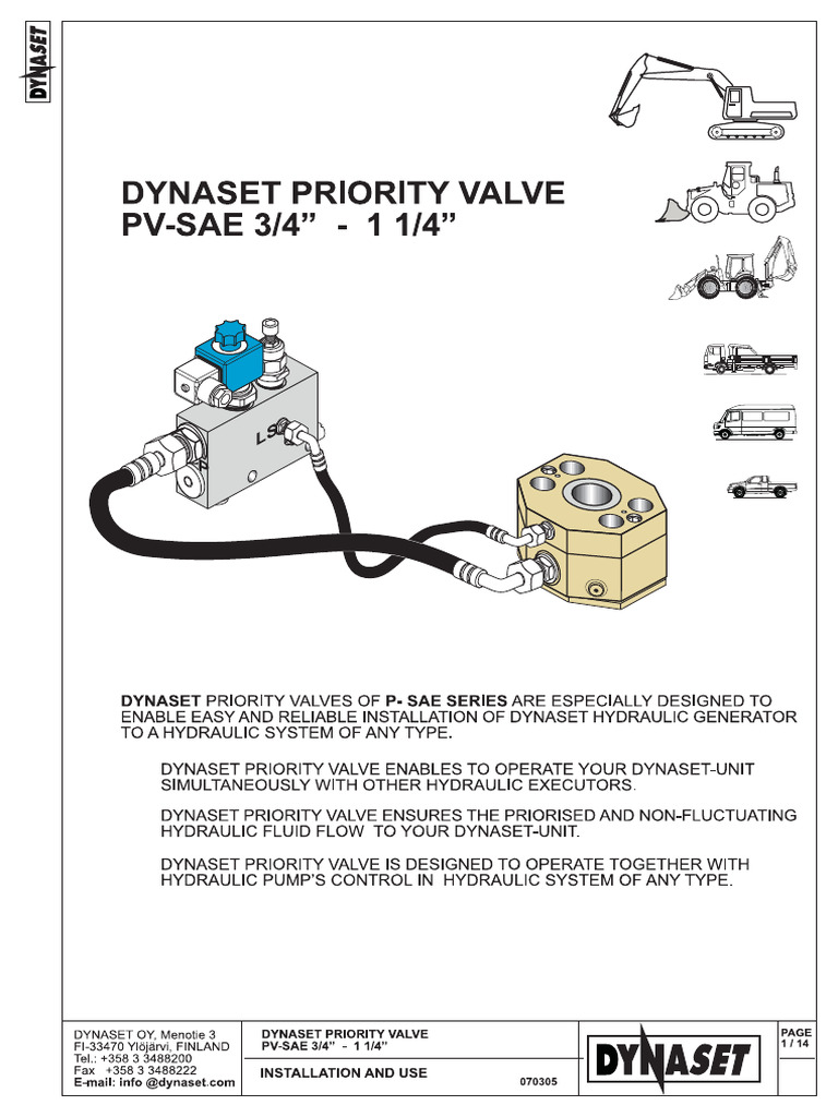 Dynaset 54 hwg HG10,1 -Hydraulically driven generator, IP 54