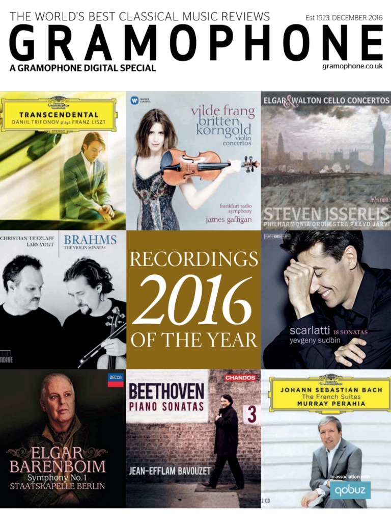 Gramophone - Recordings of The Year 2016 | PDF